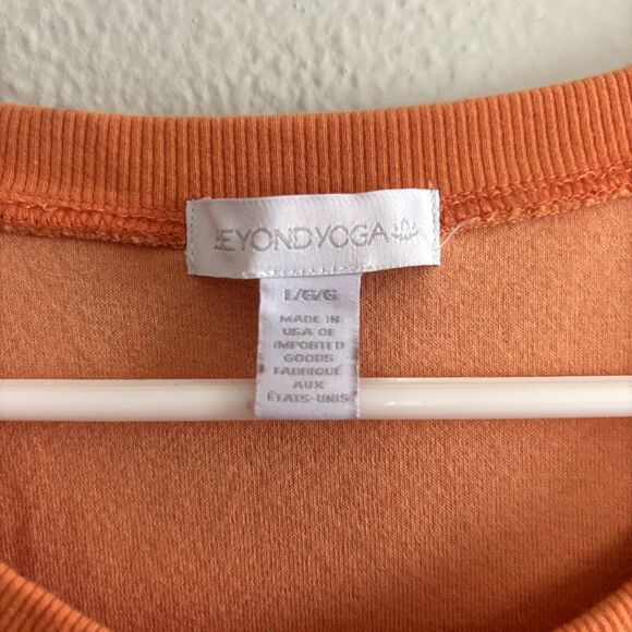 Beyond Yoga Out of Town Dress in Orange Dream- Size L - Picture 4 of 9